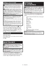 Preview for 12 page of Makita HR166DSMJ Instruction Manual