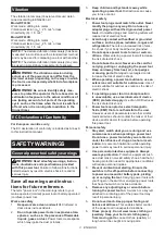 Preview for 3 page of Makita HR166DZ Instruction Manual