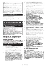 Предварительный просмотр 16 страницы Makita HR1841F Instruction Manual