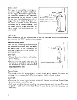 Предварительный просмотр 6 страницы Makita HR2000 Instruction Manual