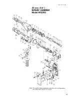 Предварительный просмотр 11 страницы Makita HR2000 Instruction Manual