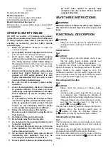 Preview for 4 page of Makita HR2230 Instructions Manual