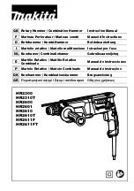 Preview for 1 page of Makita HR2300X9 Instruction Manual