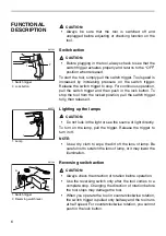 Preview for 6 page of Makita HR2450F Instruction Manual