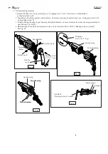 Предварительный просмотр 10 страницы Makita HR2450FT Technical Information