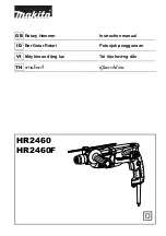 Предварительный просмотр 1 страницы Makita HR2460F Instruction Manual