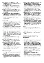 Предварительный просмотр 5 страницы Makita HR2460F Instruction Manual