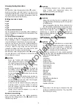 Предварительный просмотр 8 страницы Makita HR2470 Instruction Manual