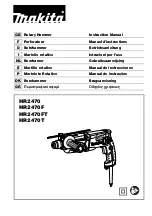 Makita HR2470FT Instruction Manual предпросмотр