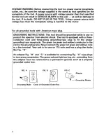 Preview for 4 page of Makita HR2511 Instruction Manual