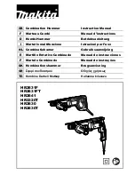 Makita HR2631FT Instruction Manual preview