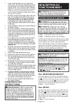 Предварительный просмотр 17 страницы Makita HR2653 Instruction Manual