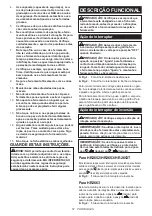 Предварительный просмотр 57 страницы Makita HR2653 Instruction Manual