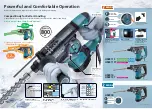 Предварительный просмотр 2 страницы Makita HR2800 Brochure & Specs