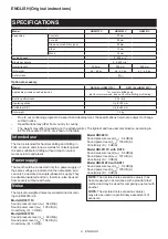 Preview for 9 page of Makita HR3001CJ Instruction Manual