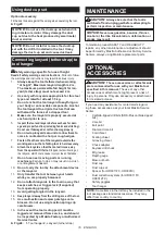 Preview for 16 page of Makita HR3001CJ Instruction Manual