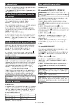 Preview for 49 page of Makita HR3001CJ Instruction Manual