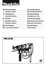 Makita HR3530 Instruction Manual preview