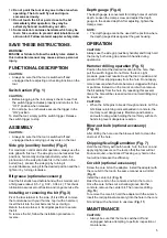 Preview for 5 page of Makita HR3530 Instruction Manual