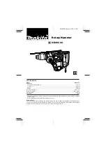 Preview for 1 page of Makita HR3550C User Manual