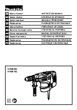 Makita HR4013C Instruction Manual предпросмотр