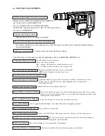 Preview for 2 page of Makita HR4040C Technical Information