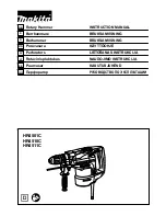 Makita HR4501C Instruction Manual предпросмотр