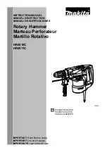 Makita HR4510C Instruction Manual предпросмотр