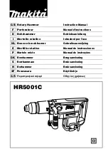 Makita HR5001C Instruction Manual preview