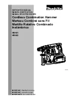 Предварительный просмотр 1 страницы Makita HRH01 Instruction Manual