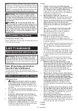 Preview for 10 page of Makita HS003G Instruction Manual