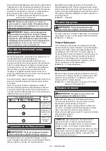 Preview for 127 page of Makita HS003G Instruction Manual