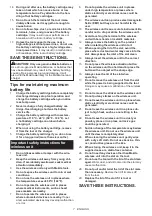 Preview for 7 page of Makita HS003GZ Instruction Manual