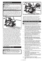 Предварительный просмотр 14 страницы Makita HS003GZ Instruction Manual