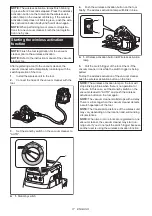 Предварительный просмотр 17 страницы Makita HS003GZ Instruction Manual