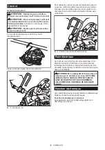 Предварительный просмотр 32 страницы Makita HS003GZ Instruction Manual