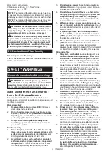 Preview for 3 page of Makita HS003GZX05 Instruction Manual