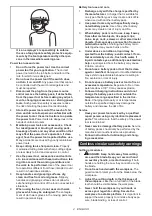 Preview for 4 page of Makita HS003GZX05 Instruction Manual