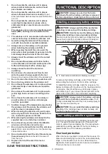 Preview for 8 page of Makita HS003GZX05 Instruction Manual