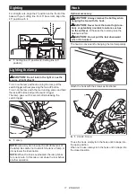 Preview for 11 page of Makita HS003GZX05 Instruction Manual