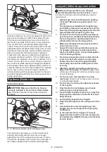 Preview for 15 page of Makita HS003GZX05 Instruction Manual