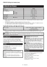 Preview for 10 page of Makita HS004G Instruction Manual