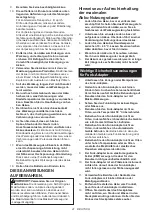 Preview for 41 page of Makita HS004G Instruction Manual