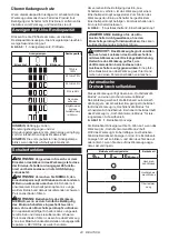 Preview for 43 page of Makita HS004G Instruction Manual