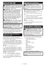 Preview for 67 page of Makita HS004G Instruction Manual