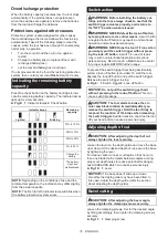 Preview for 15 page of Makita HS009G Instruction Manual