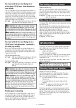 Preview for 17 page of Makita HS009GT201 Instruction Manual