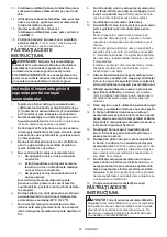 Предварительный просмотр 97 страницы Makita HS009GT201 Instruction Manual