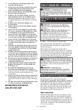 Preview for 113 page of Makita HS009GT201 Instruction Manual