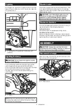 Предварительный просмотр 11 страницы Makita HS009GZ01 Instruction Manual